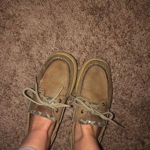 Women’s sperrys ! (Cheetah print)